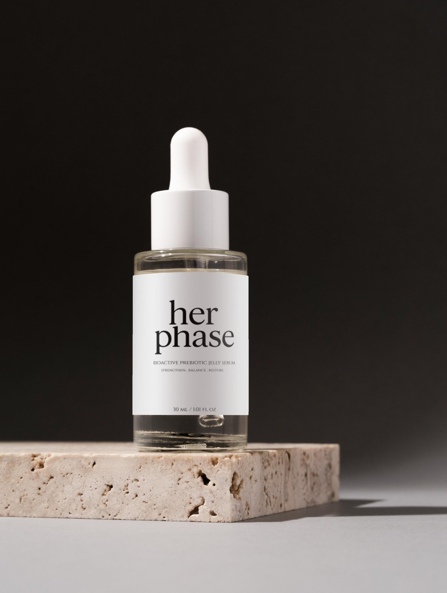 bioactive prebiotics jelly serum for skin in transition