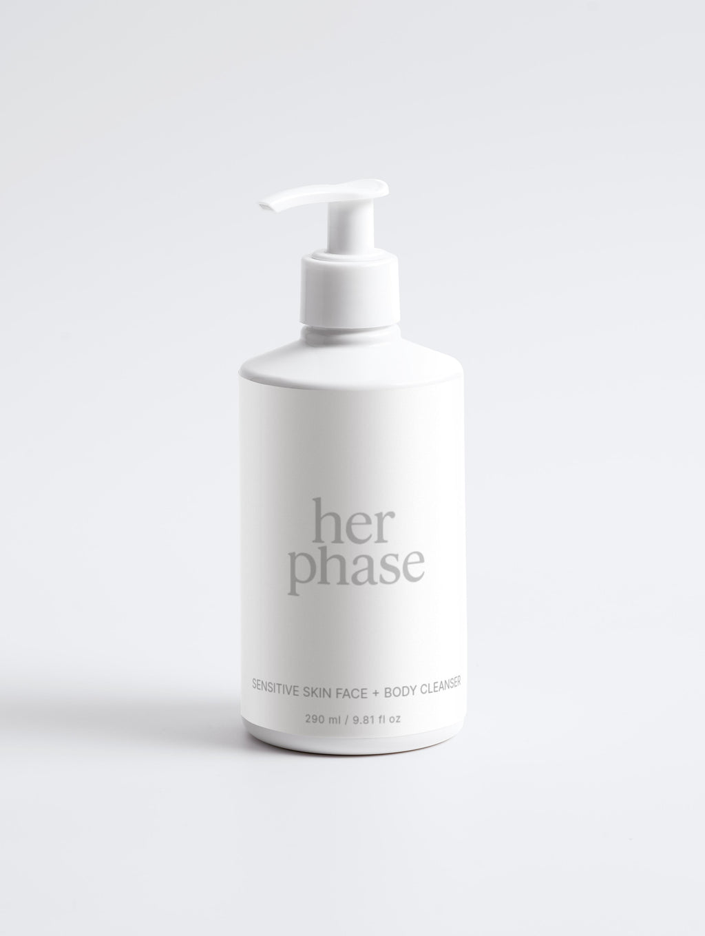 sensitive skin face + body cleanser