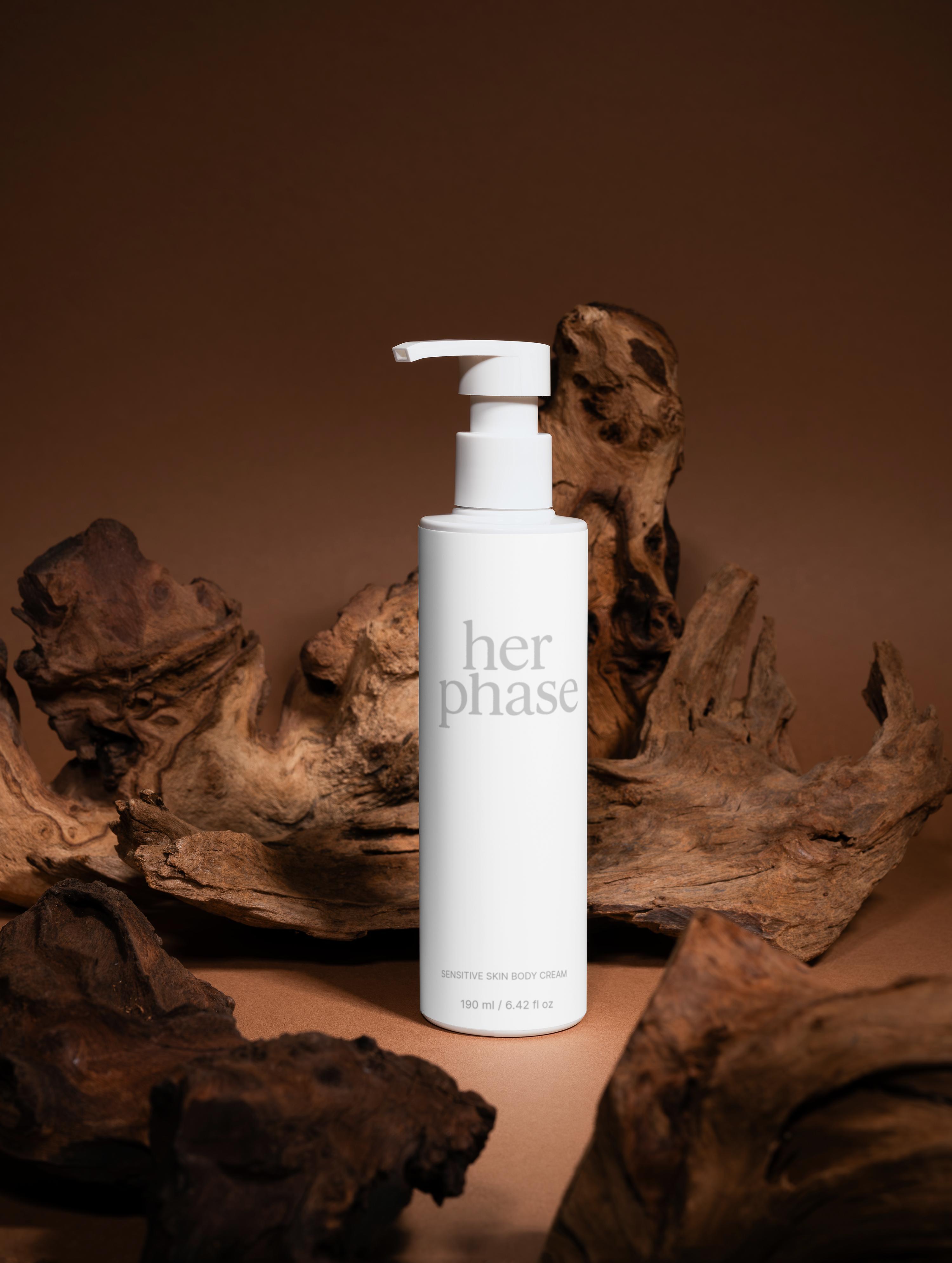 sensitive skin body cream