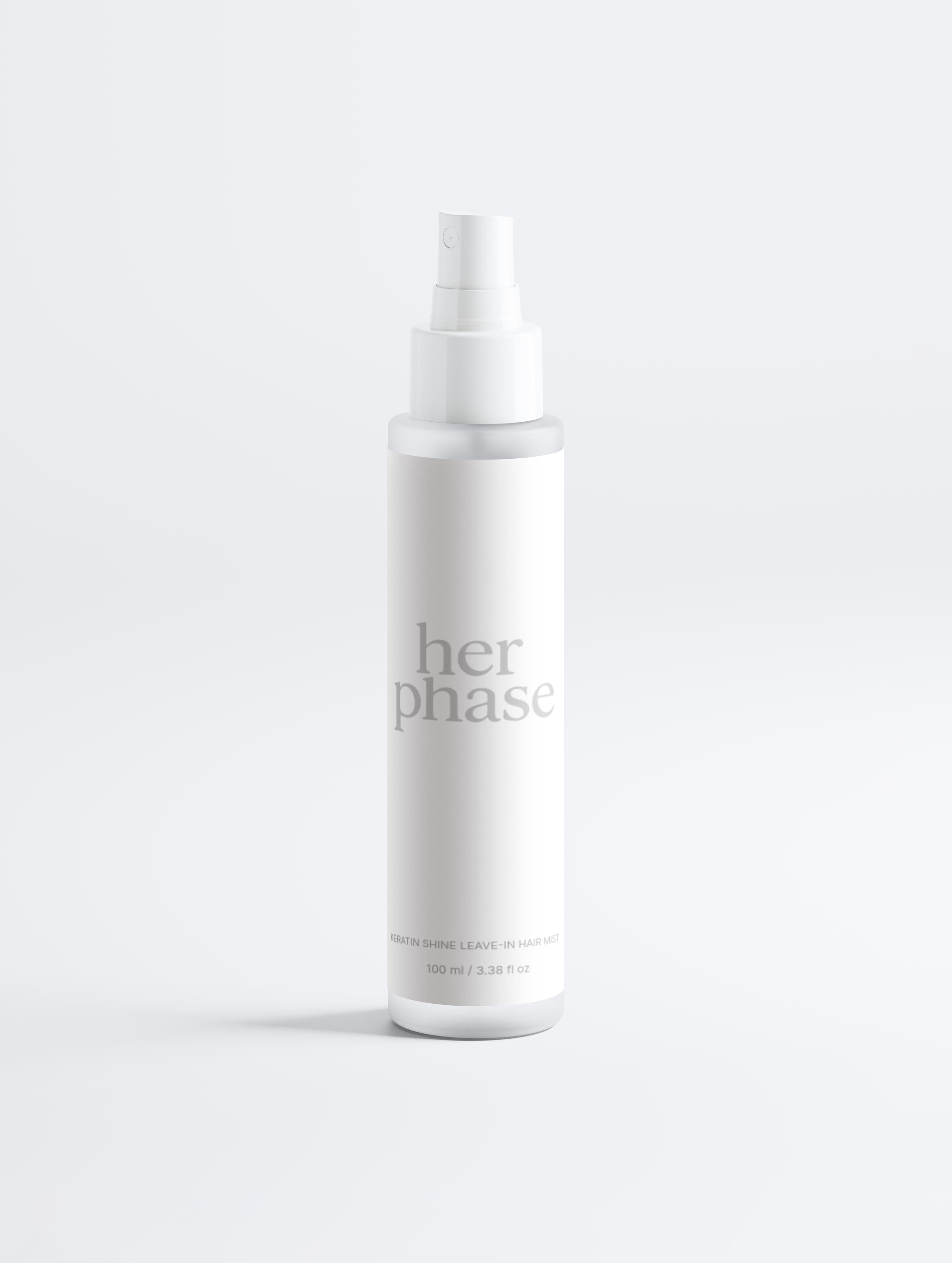 keratin shine leave-in hair mist