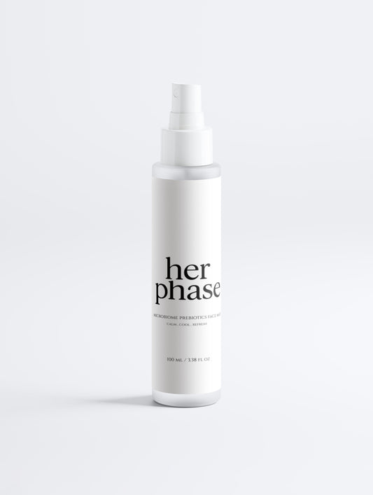microbiome prebiotics face mist - cooling face mist for hot flash relief